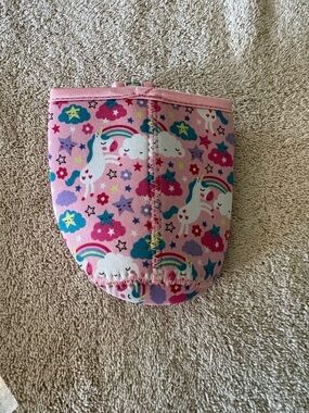 Pink Unicorn Kids Owala Free Sip Bottle Sleeve 12oz NEW